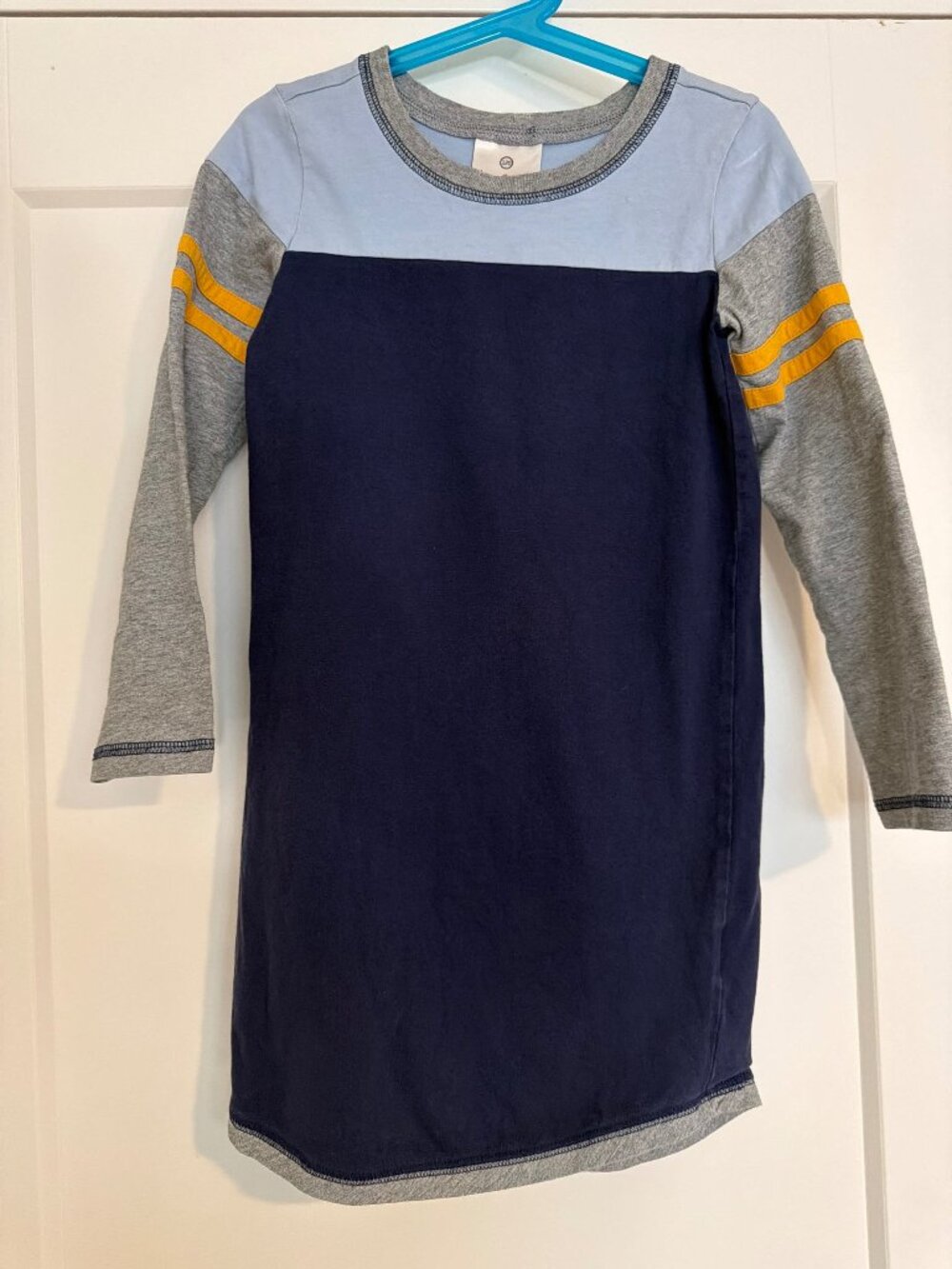 Hanna Andersson Navy Set Active Dress. Size 6-7